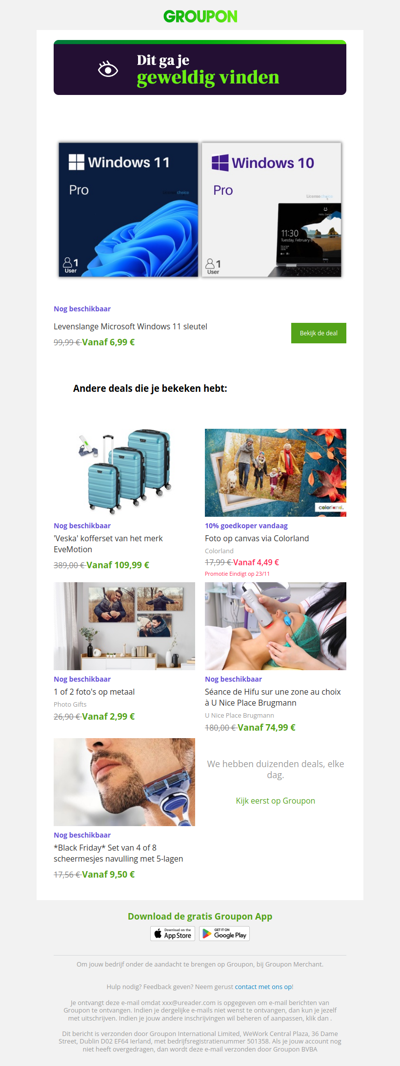 Ben je er klaar voor? De deal die je hebt bekeken is nog steeds beschikbaar!