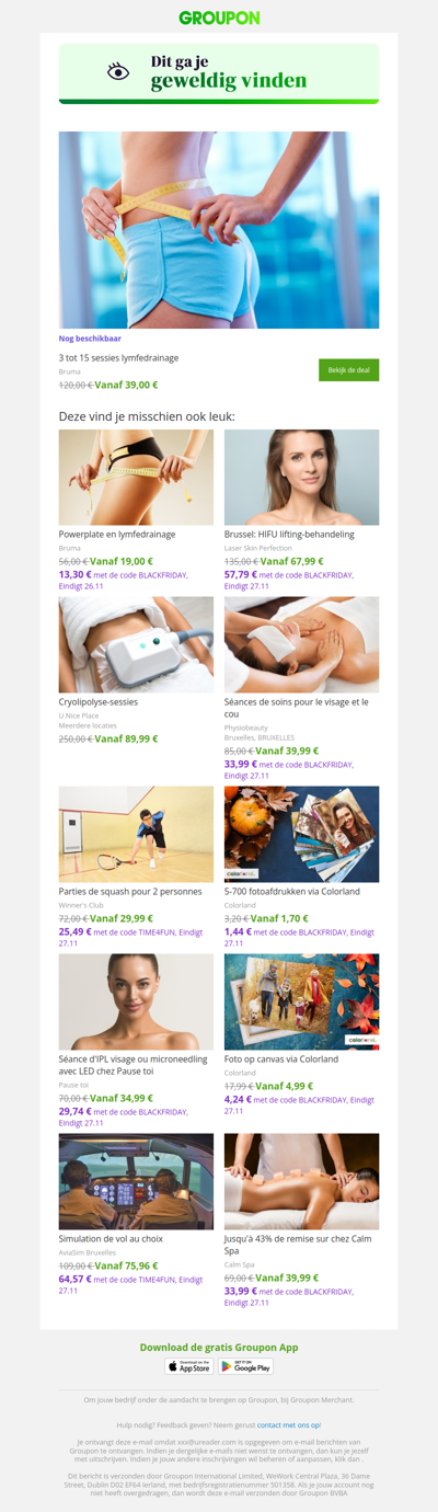 We zijn er vrij zeker van dat je deze deal geweldig zult vinden!