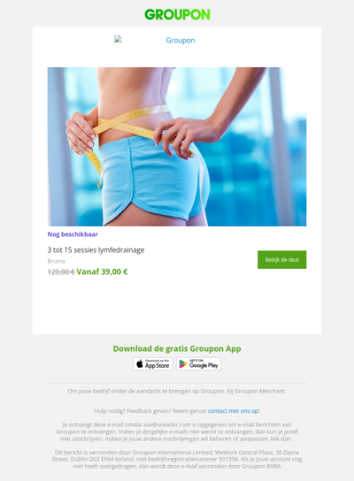 Zeg ja tegen deze deal! Hij is nog steeds beschikbaar!