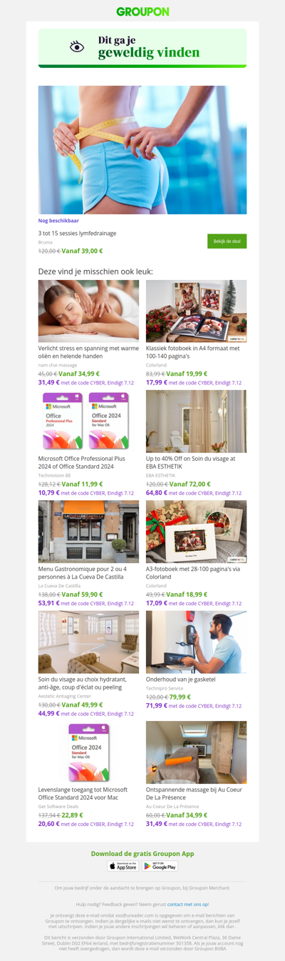 We zijn er vrij zeker van dat je deze deal geweldig zult vinden!