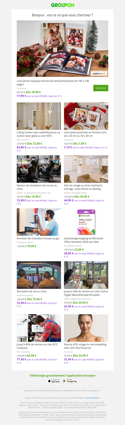 Les clients qui ont acheté cette offre sont aussi intéressés par ces offres