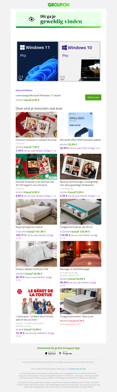 We zijn er vrij zeker van dat je deze deal geweldig zult vinden!