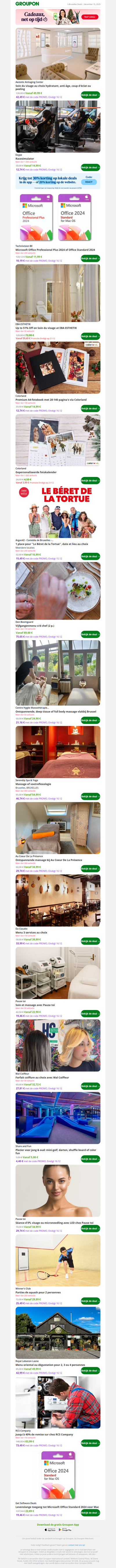 Soin du visage au choix hydratant, anti-âge, coup d'éclat ou peeling