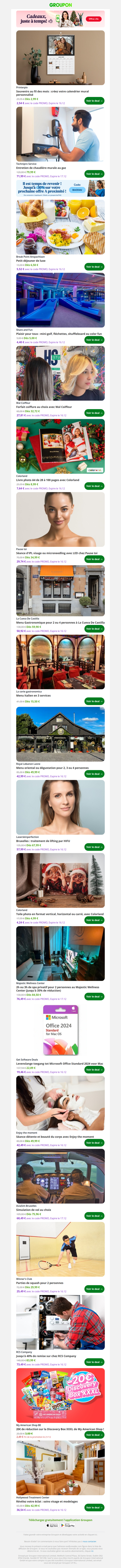 Souvenirs au fil des mois : créez votre calendrier mural personnalisé