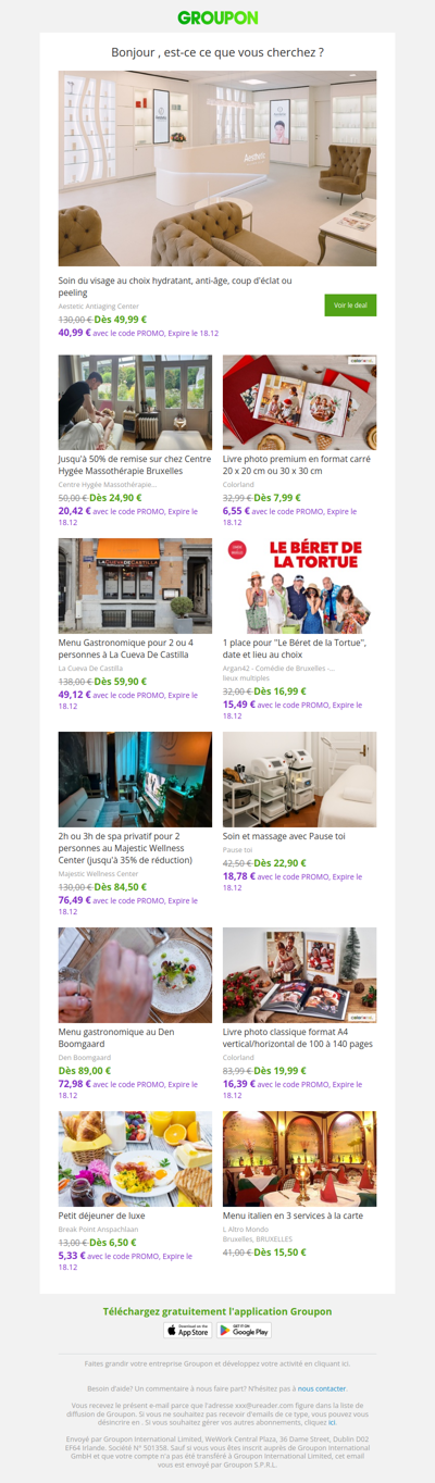 Les clients qui ont acheté cette offre sont aussi intéressés par ces offres