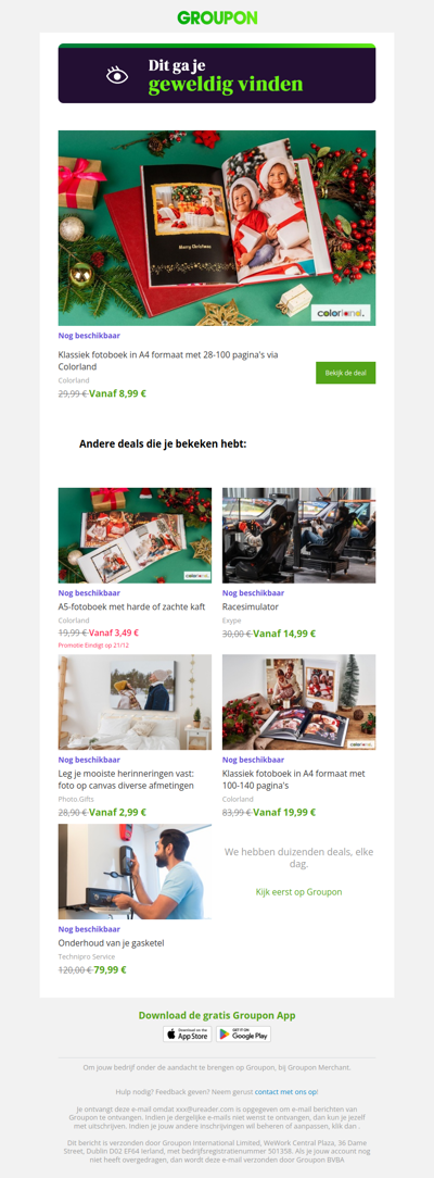 Ben je er klaar voor? De deal die je hebt bekeken is nog steeds beschikbaar!