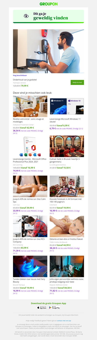 Je hebt nog tijd om deze deal te kopen!