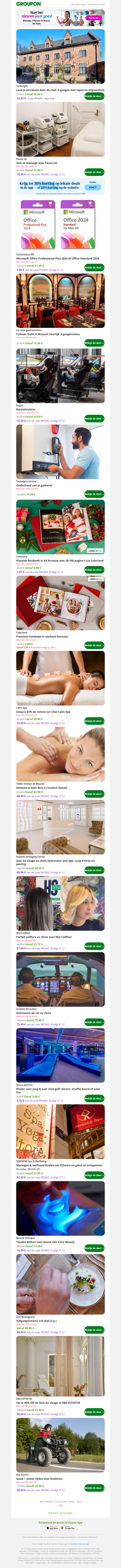 Laat je verrassen door de chef: 3-gangen met tapas en mignardises