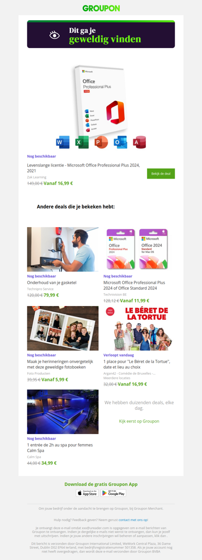 De deal die je hebt bekeken is nog steeds beschikbaar!