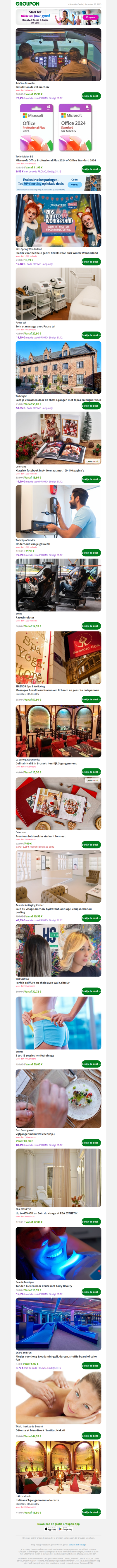 Simulation de vol au choix