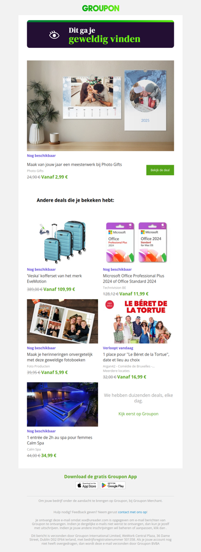 Je hebt nog tijd om deze deal te kopen!