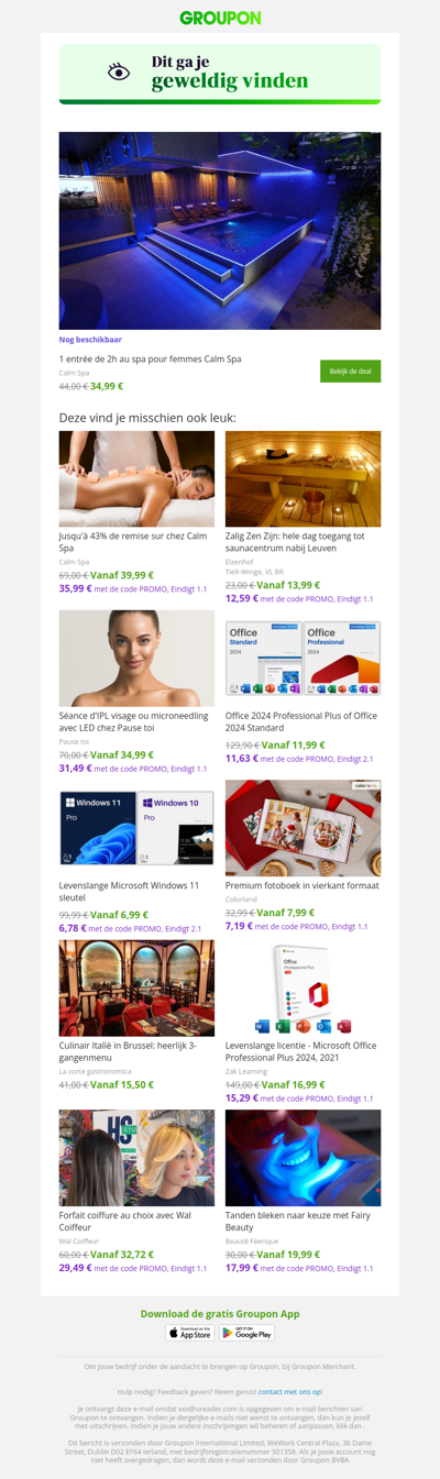 Je hebt nog tijd om deze deal te kopen!