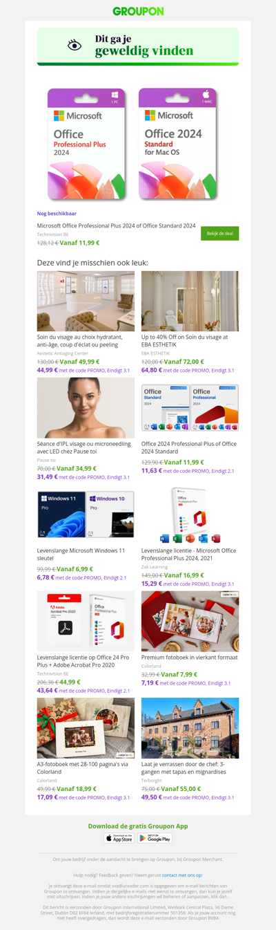 Je hebt nog tijd om deze deal te kopen!