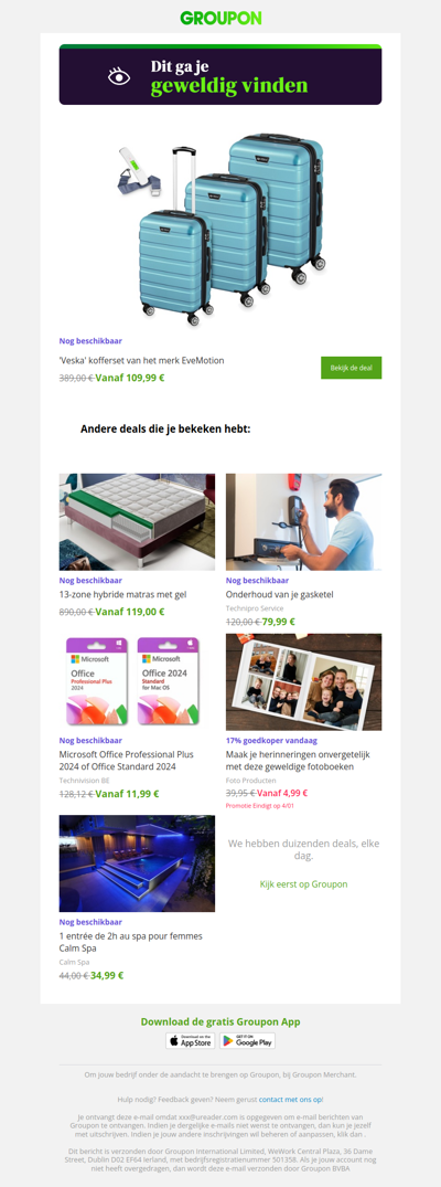 De deal die je hebt bekeken is nog steeds beschikbaar!