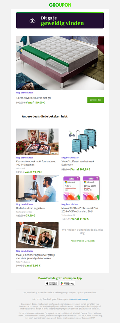 Ben je er klaar voor? De deal die je hebt bekeken is nog steeds beschikbaar!