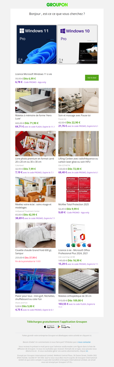 Les clients qui ont acheté cette offre sont aussi intéressés par ces offres