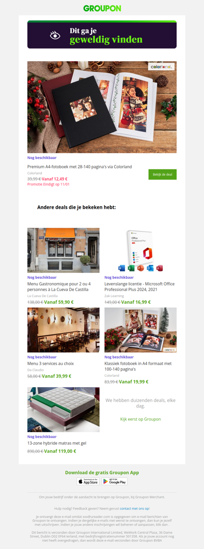 Je hebt nog tijd om deze deal te kopen!