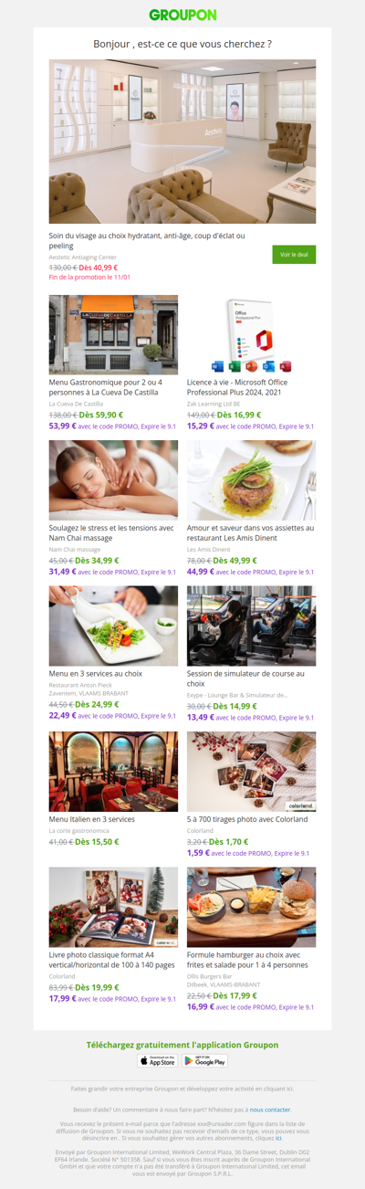 Les clients qui ont acheté cette offre sont aussi intéressés par ces offres