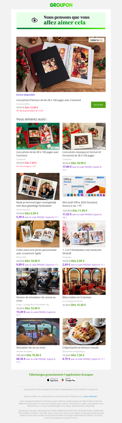 Dis oui à cette offre ! Elle est encore là !