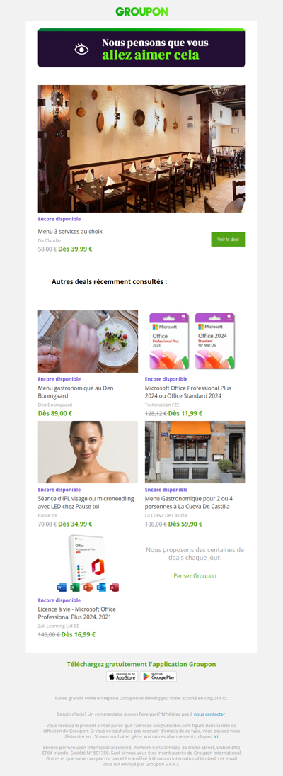 Il est encore temps d'acheter !