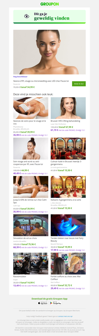 Je hebt nog tijd om deze deal te kopen!