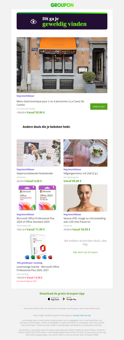 Ben je er klaar voor? De deal die je hebt bekeken is nog steeds beschikbaar!