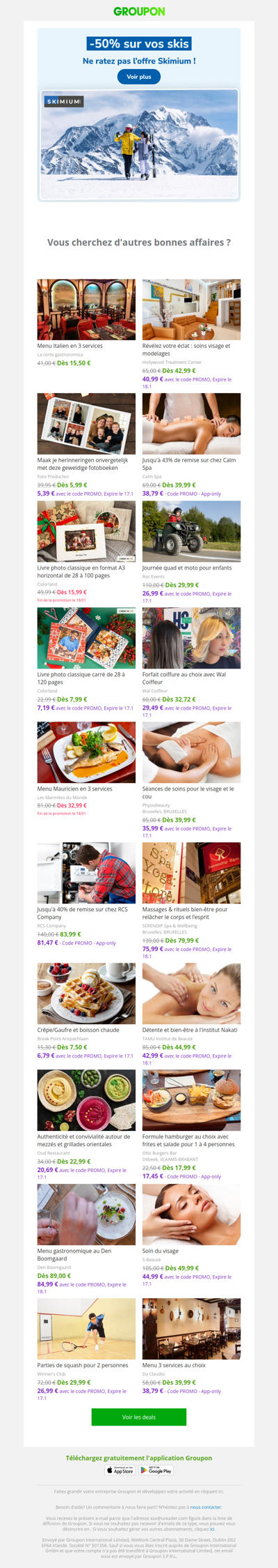 Préparez vos skis : -50% Skimium – Offre limitée !