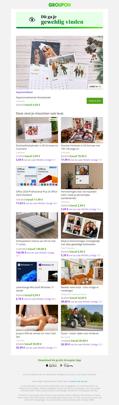 We zijn er vrij zeker van dat je deze deal geweldig zult vinden!