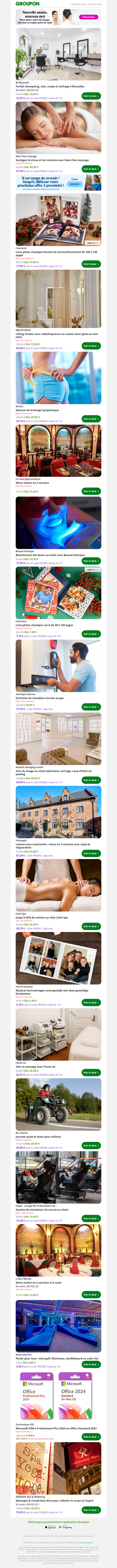 Forfait shampoing, soin, coupe et séchage à Bruxelles