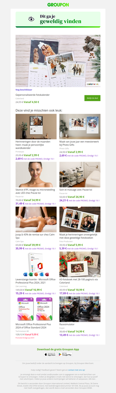 Zeg ja tegen deze deal! Hij is nog steeds beschikbaar!