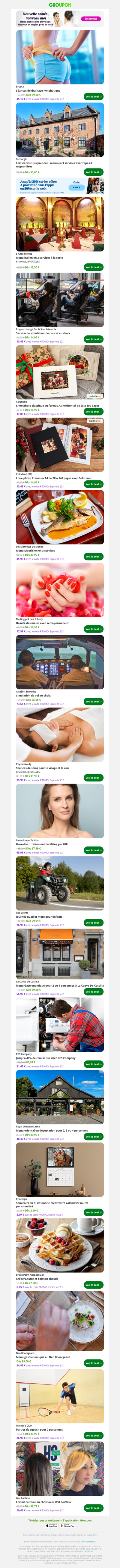 Séances de drainage lymphatique