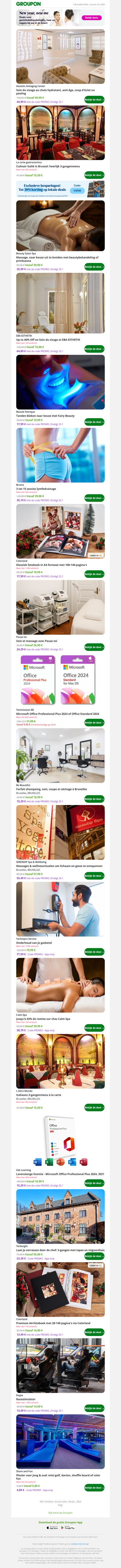 Soin du visage au choix hydratant, anti-âge, coup d'éclat ou peeling