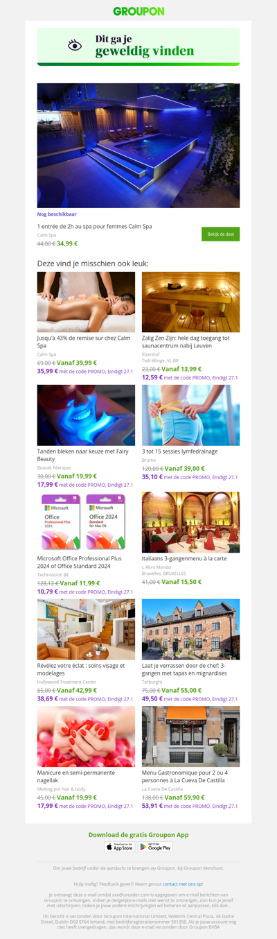 Je hebt nog tijd om deze deal te kopen!