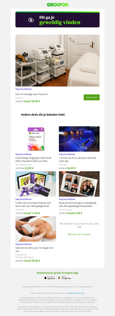 Je hebt nog tijd om deze deal te kopen!