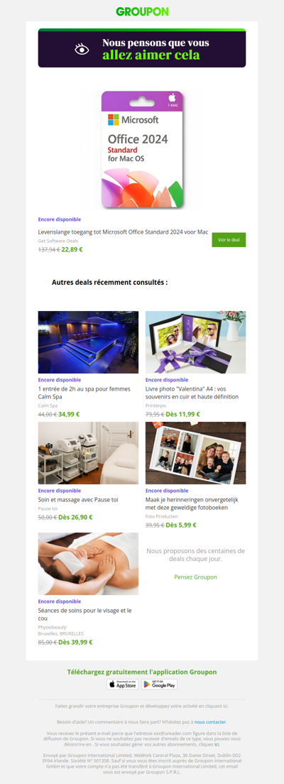 Il est encore temps d'acheter !