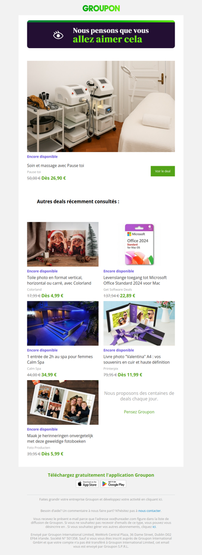 Prêt ? L'offre que tu as vue est toujours disponible !