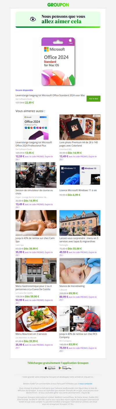 Il est encore temps d'acheter !