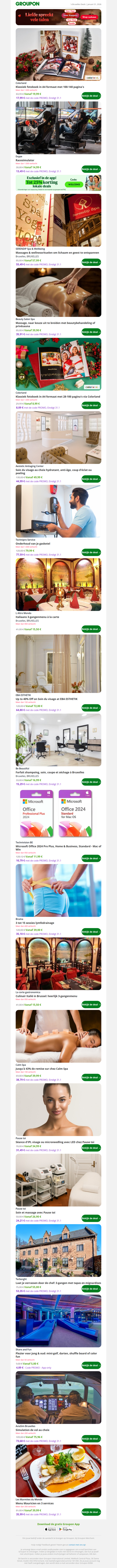 Klassiek fotoboek in A4 formaat met 100-140 pagina's