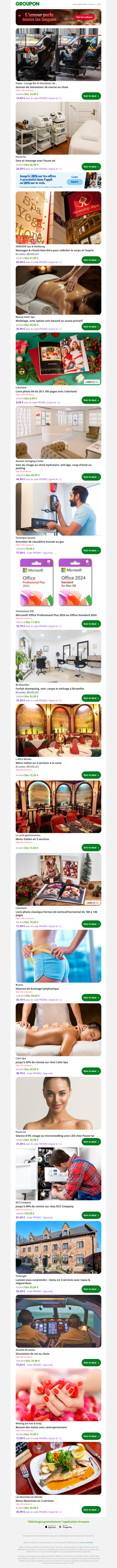 Session de simulateur de course au choix