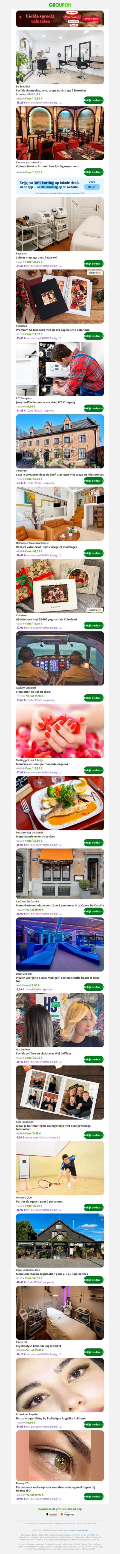 Forfait shampoing, soin, coupe et séchage à Bruxelles