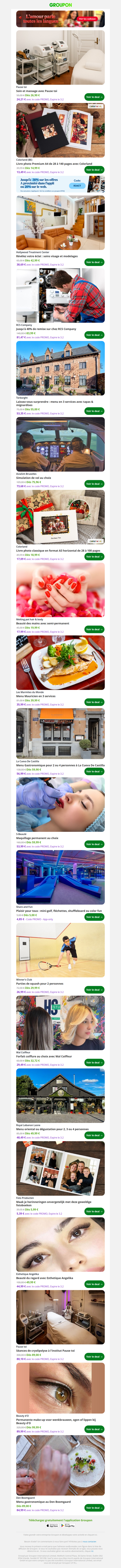 Soin et massage avec Pause toi