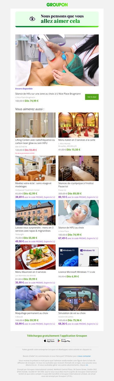 Prêt ? L'offre que tu as vue est toujours disponible !