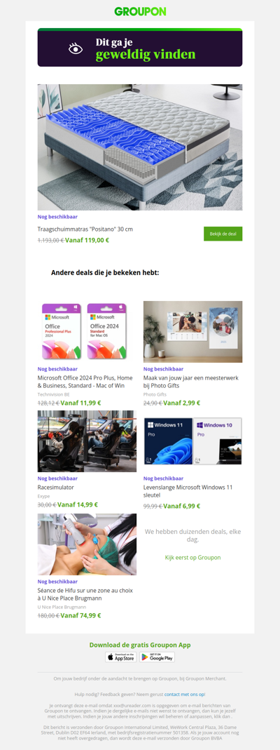 Ben je er klaar voor? De deal die je hebt bekeken is nog steeds beschikbaar!