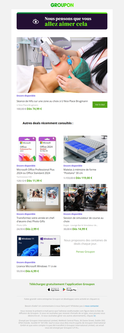 Il est encore temps d'acheter !