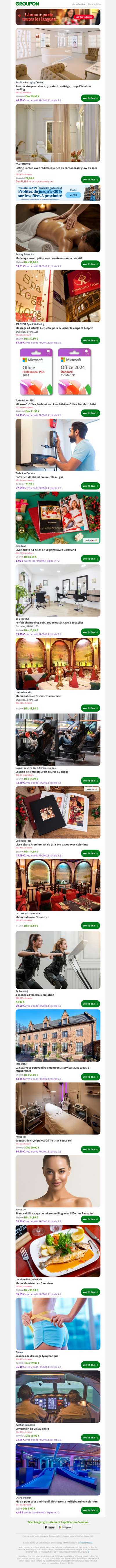 Soin du visage au choix hydratant, anti-âge, coup d'éclat ou peeling