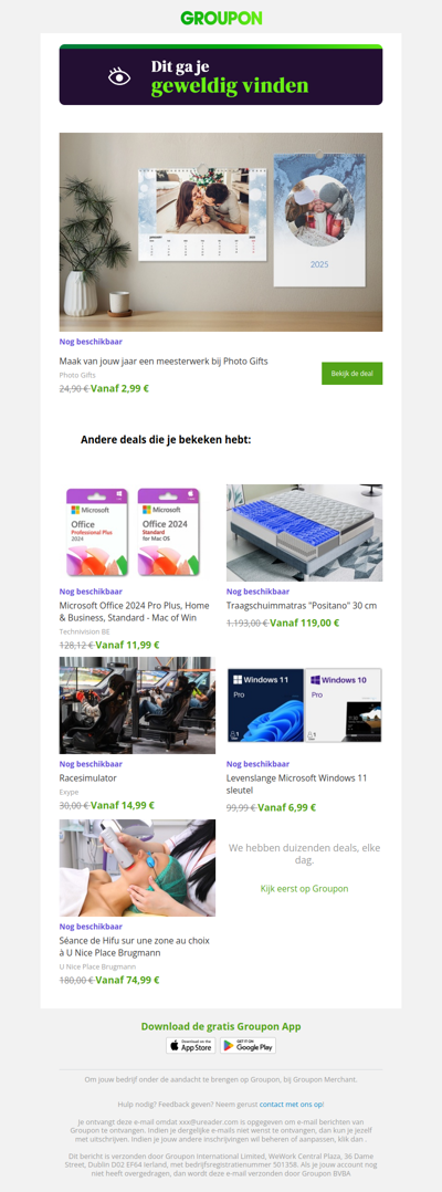 Ben je er klaar voor? De deal die je hebt bekeken is nog steeds beschikbaar!