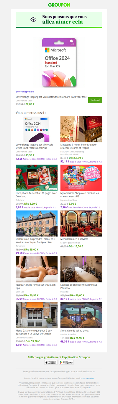 Prêt ? L'offre que tu as vue est toujours disponible !