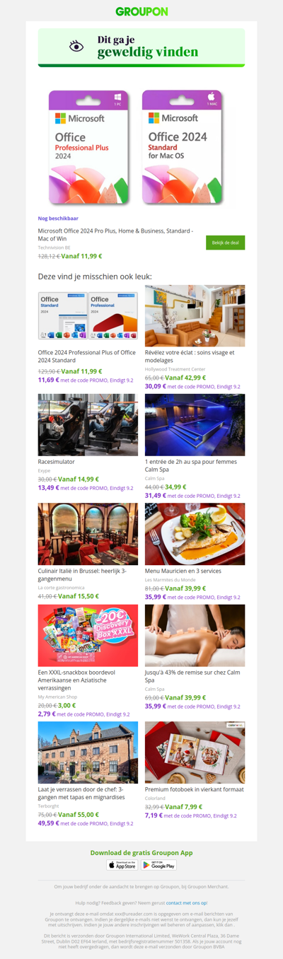 Je hebt nog tijd om deze deal te kopen!