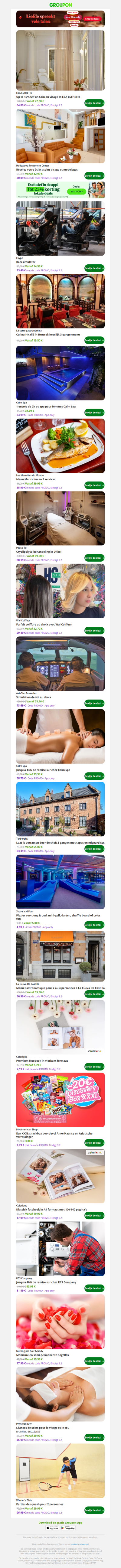 Up to 40% Off on Soin du visage at EBA ESTHETIK