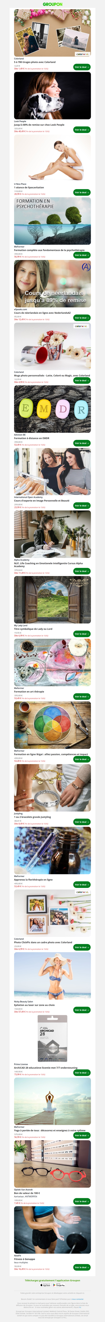 Jusqu'à 75 % de réduction, ne passez pas à côté !